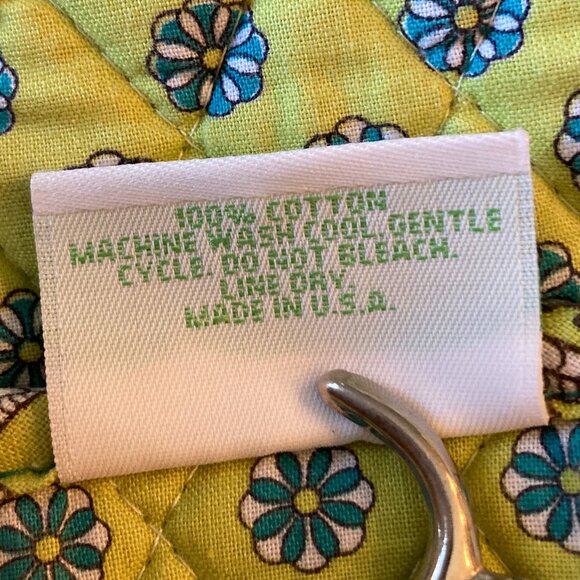 Vera Bradley Peacock Villager 9 Pocket Shoulder Bag Made in USA - Picture 15 of 16